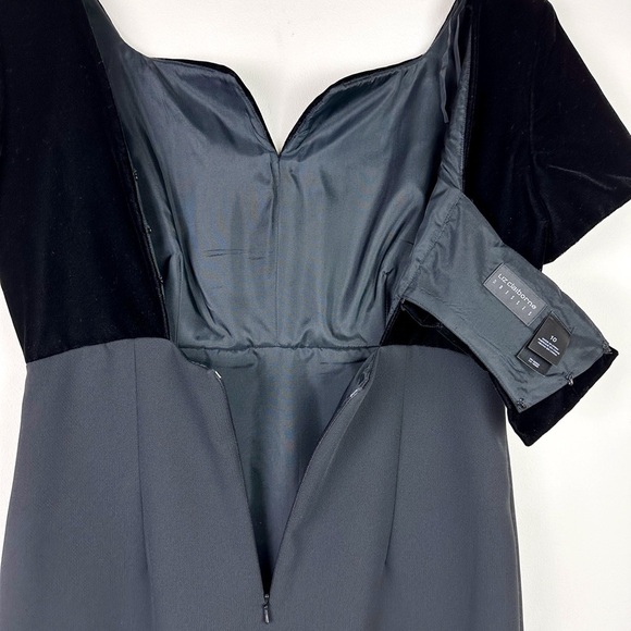 Liz Claiborne Vintage Black Sweetheart Dress - Picture 9 of 10